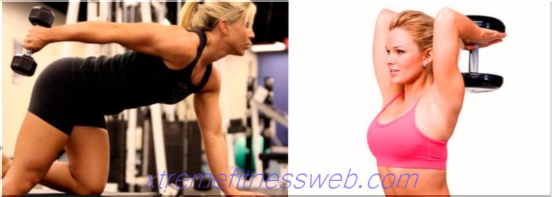 triceps exercises for women at home (photo)
