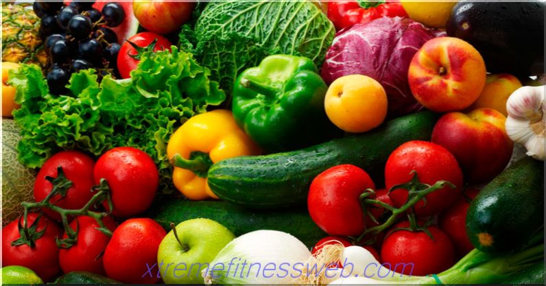 kalorična tablica - povrće