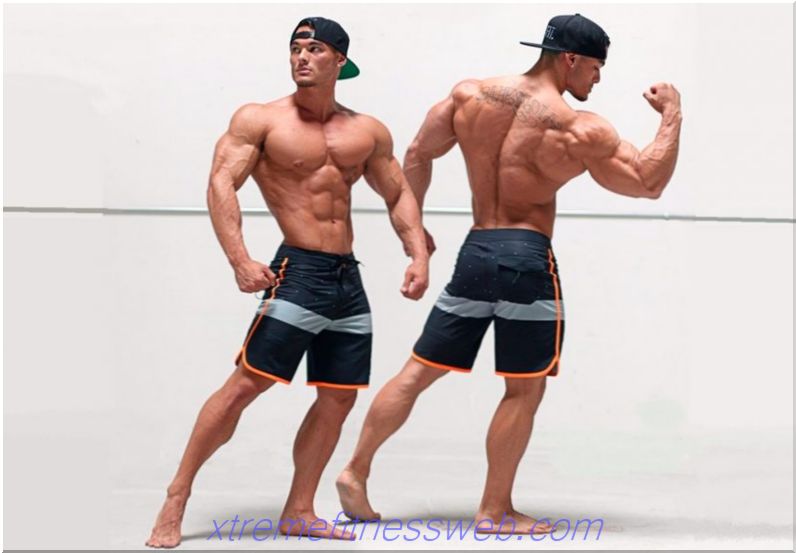 muški fizičar (body bodybuilding na plaži), kategorija muške fizike