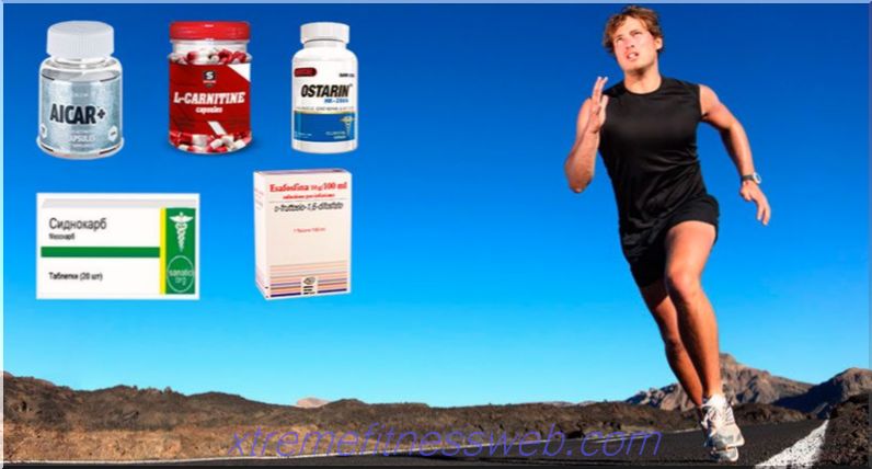 medicamentos de resistencia en la carrera: tabletas, bebidas, alimentos
